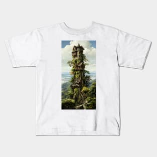 The Forest Tower Kids T-Shirt